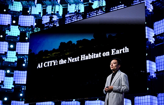 Terminus Group Founder and CEO Victor AI creatively announces technological-driven future habitat solution at Web Summit Qatar